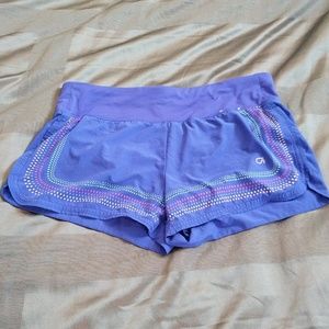 Small Blue with front design gap shorts
